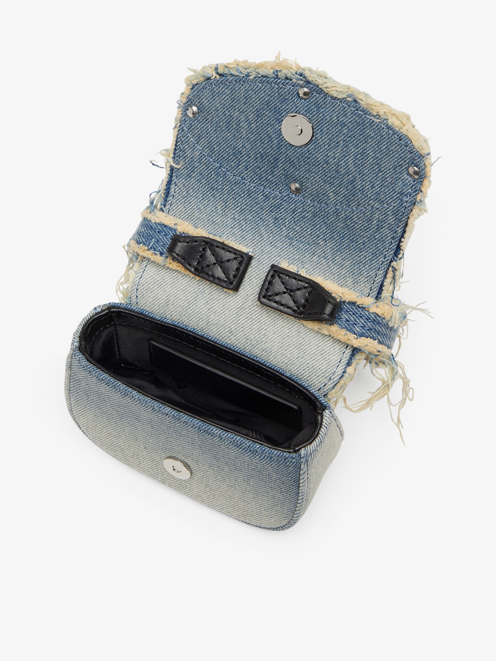 Diesel 1Dr Xs Denim Crossbody Bag