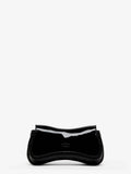 Diesel Play Clutch Shiny Leather Shoulder Bag