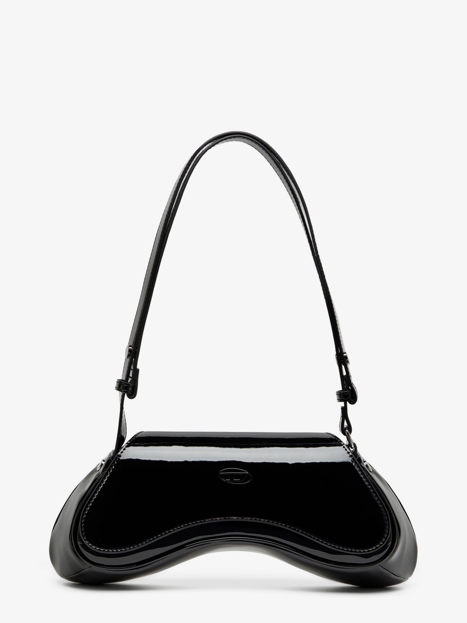 Diesel Play Crossbody Patent Fabric Bag
