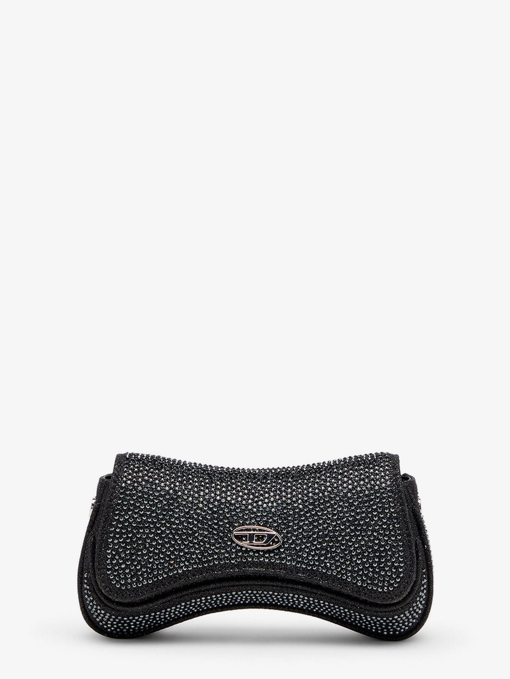 Diesel Play Crossbody Xs Shoulder Bag With All-Over Rhinestones