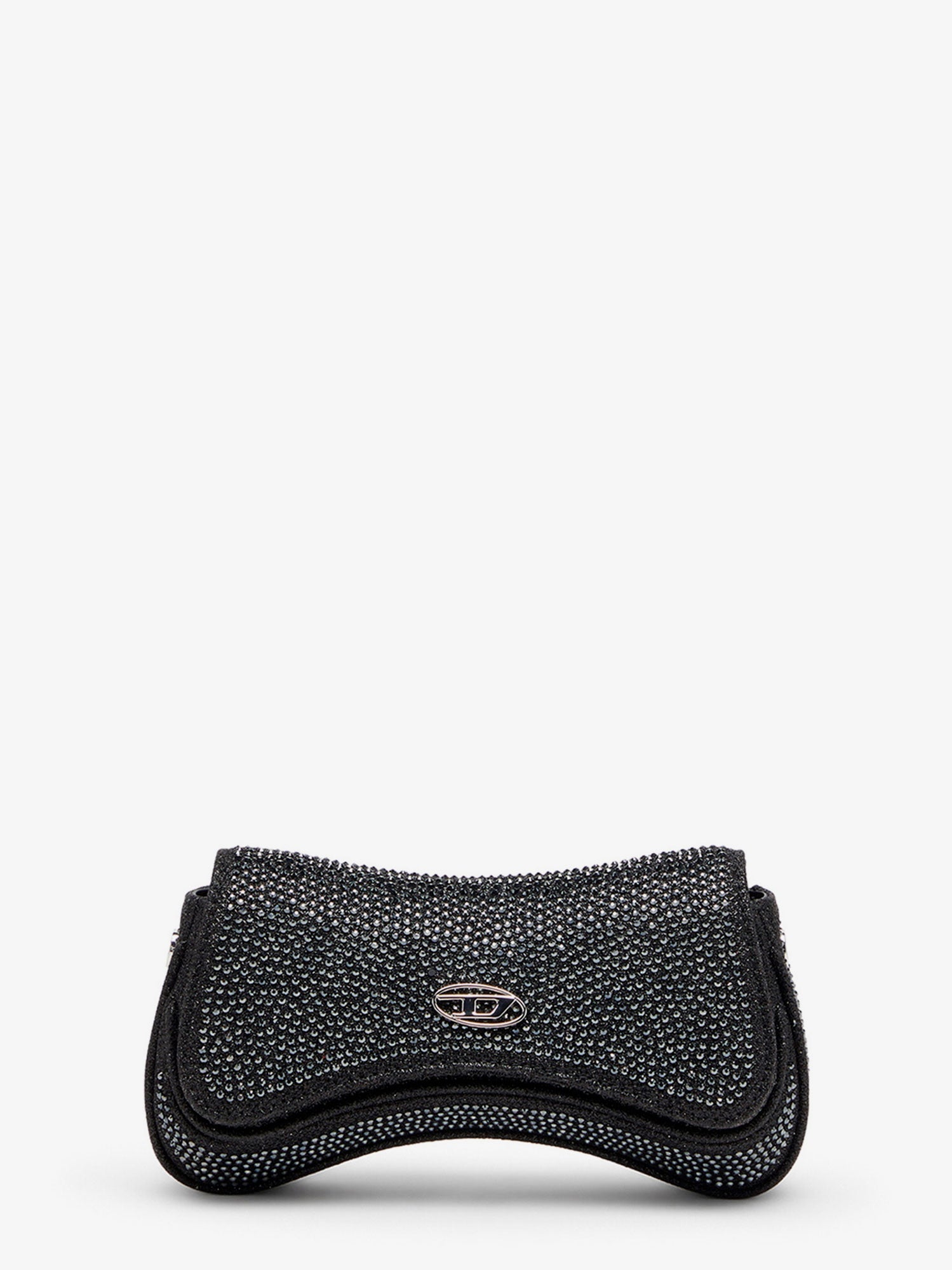 Diesel Play Crossbody Xs Shoulder Bag With All-Over Rhinestones
