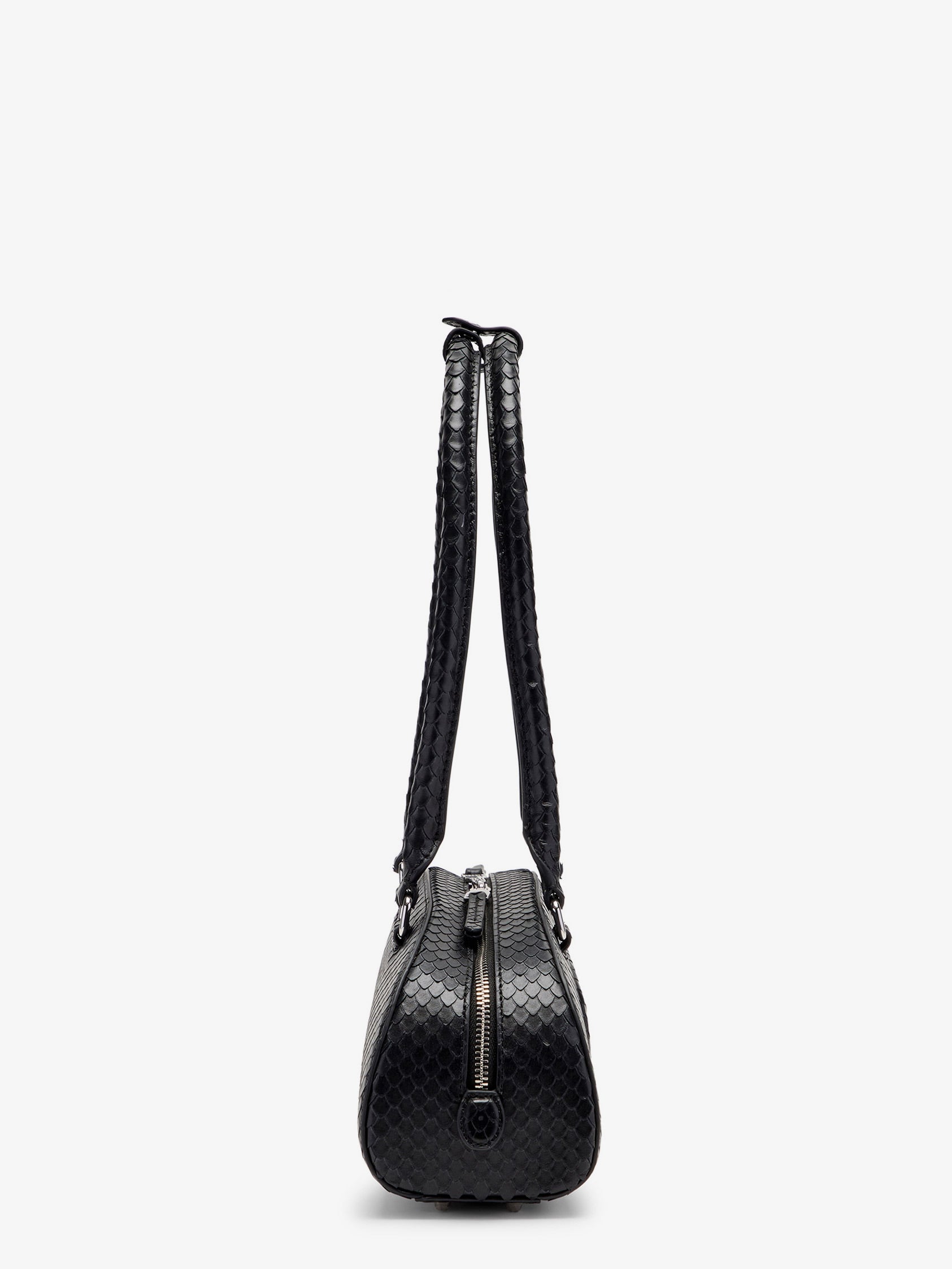 Diesel 1Dr Python Effect Leather Shoulder Bag