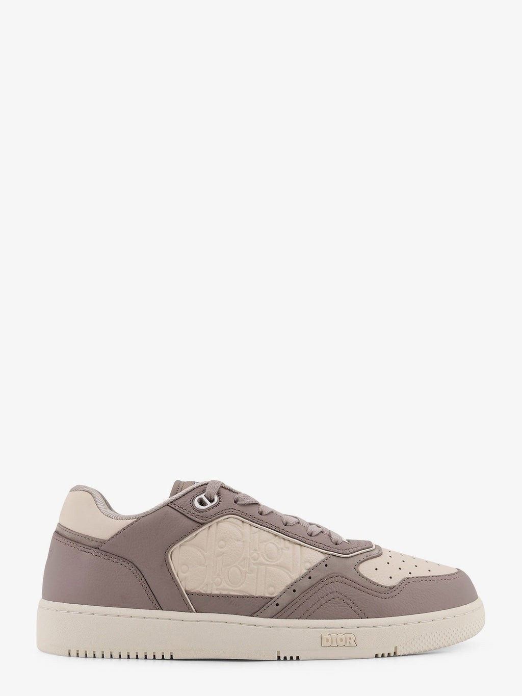 Dior B27 Leather Sneakers With Embossed Cd Logo