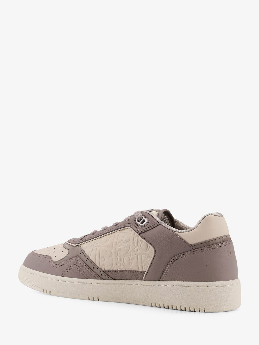 Dior B27 Leather Sneakers With Embossed Cd Logo