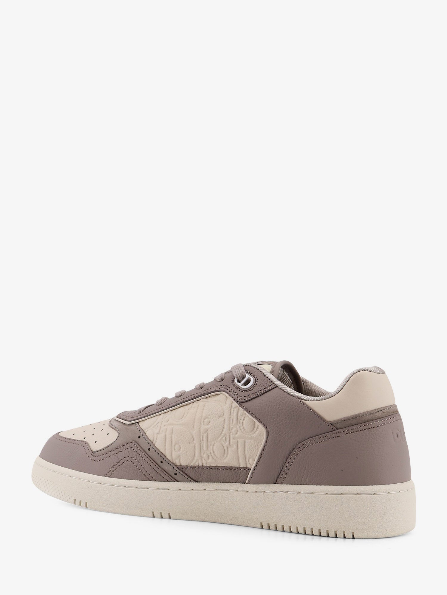 Dior B27 Leather Sneakers With Embossed Cd Logo
