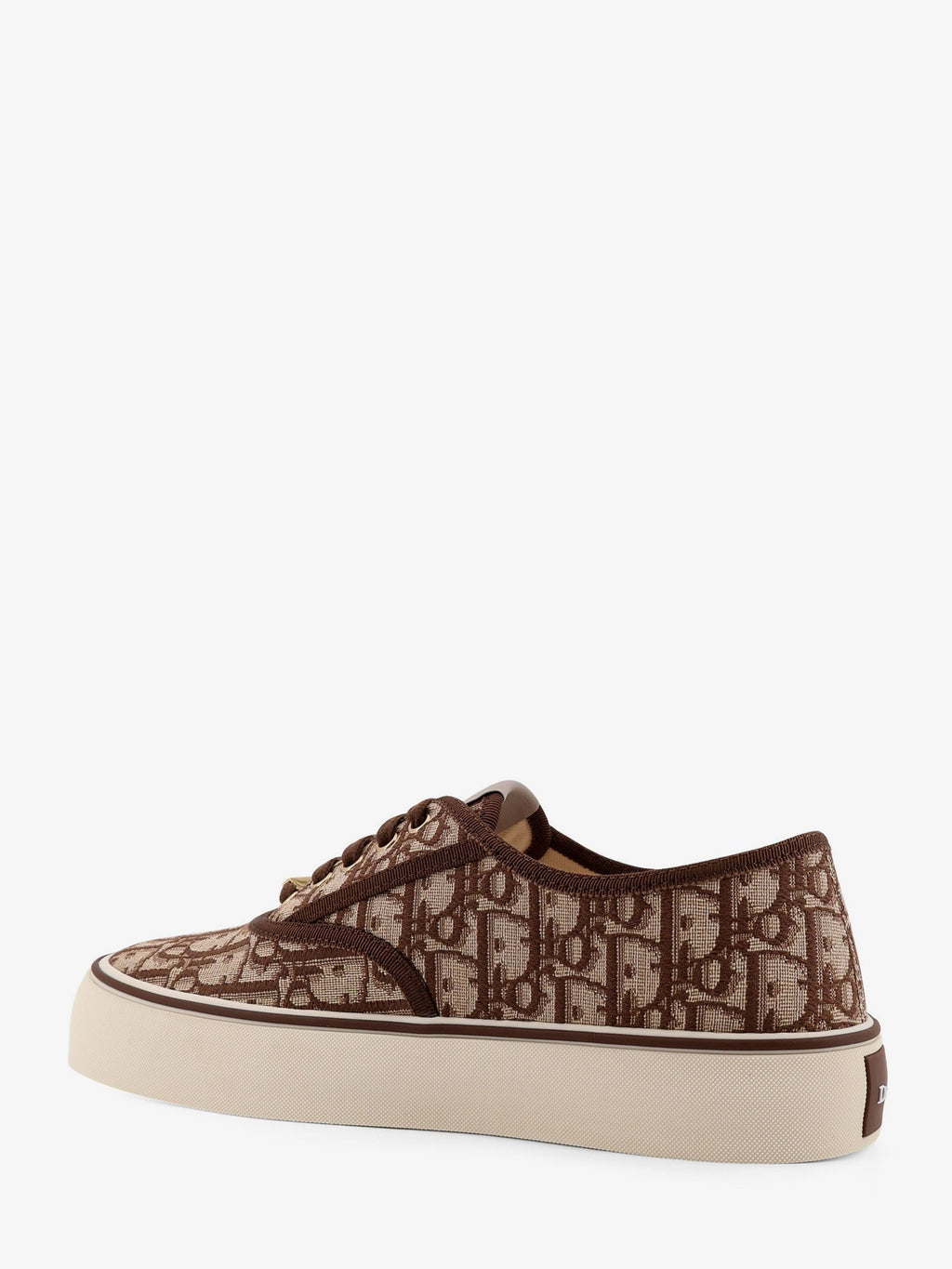 Dior Saltwind Canvas Sneakers With Dior Oblique Embroidery