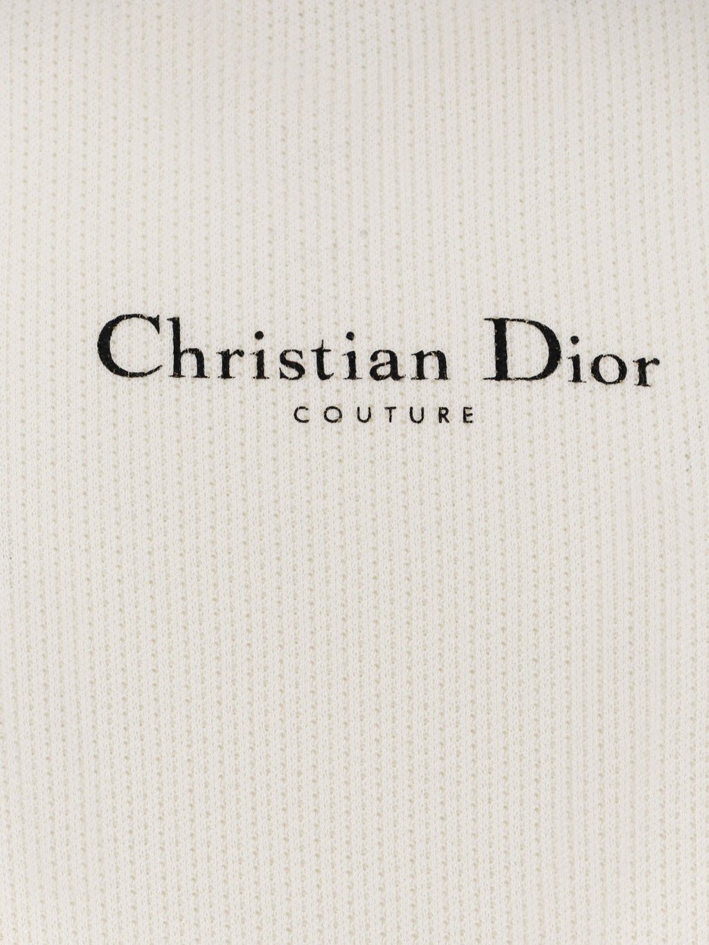 Dior Cotton And Wool Blend Sweater