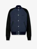 Dior Dior Ribbon College Cotton And Suede Bomber