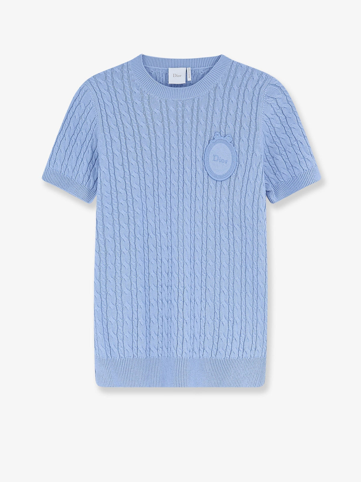 Dior Cotton And Wool Blend Dior Médaillon Sweater