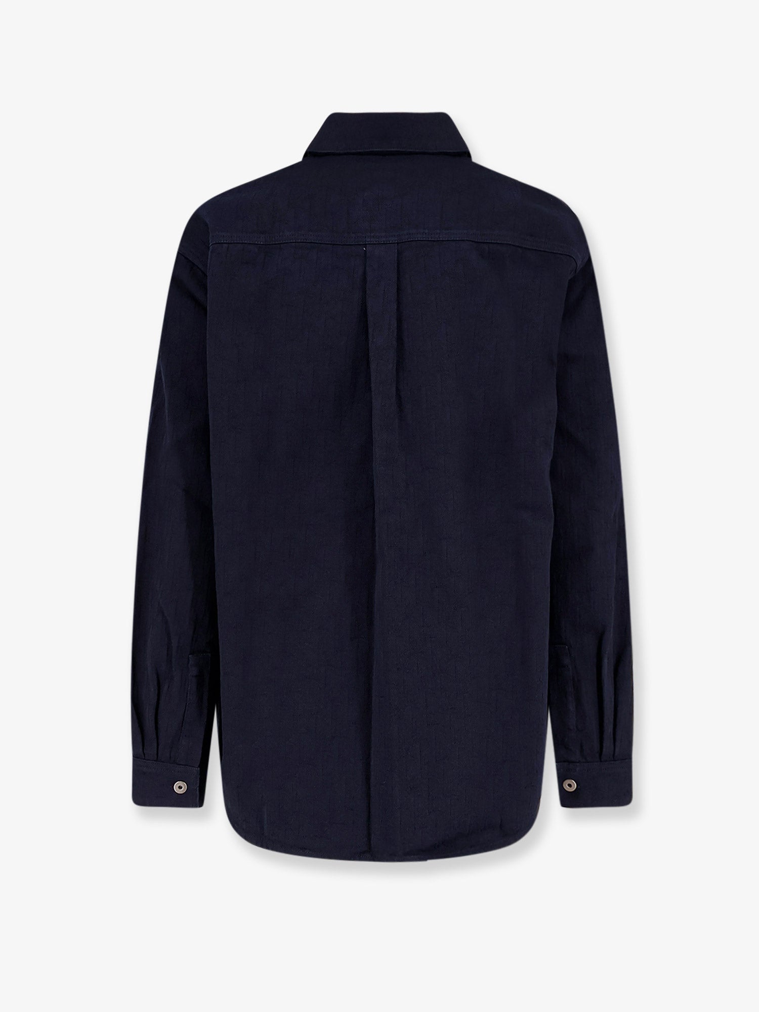 Dior Cotton Shirt With All-Over Dior Oblique Motif