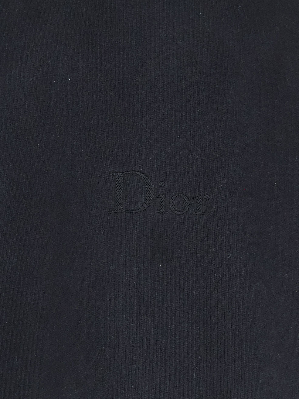 Dior Cotton Sweatshirt With Embroidered Lettering Logo