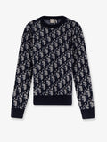 Dior Cotton, Wool And Silk Blend Sweater