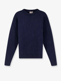 Dior Dior Oblique Cotton Sweater With All-Over Embossed Logo