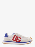 Dolce & Gabbana Leather Sneakers With Dg Logo