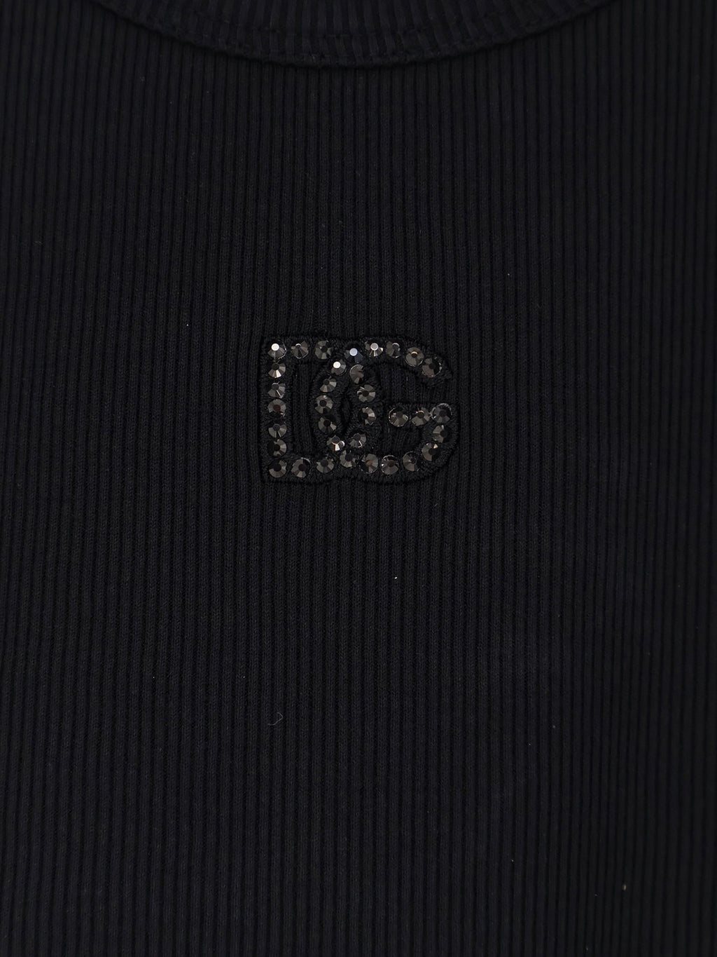 Dolce & Gabbana Ribbed Cotton Tank Top