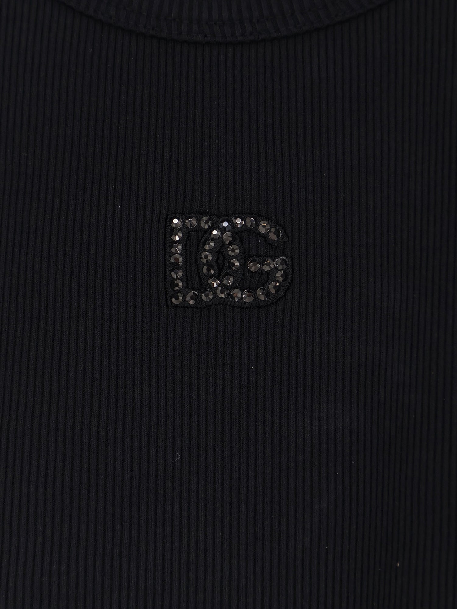 Dolce & Gabbana Ribbed Cotton Tank Top