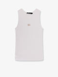 Dolce & Gabbana Ribbed Cotton Top
