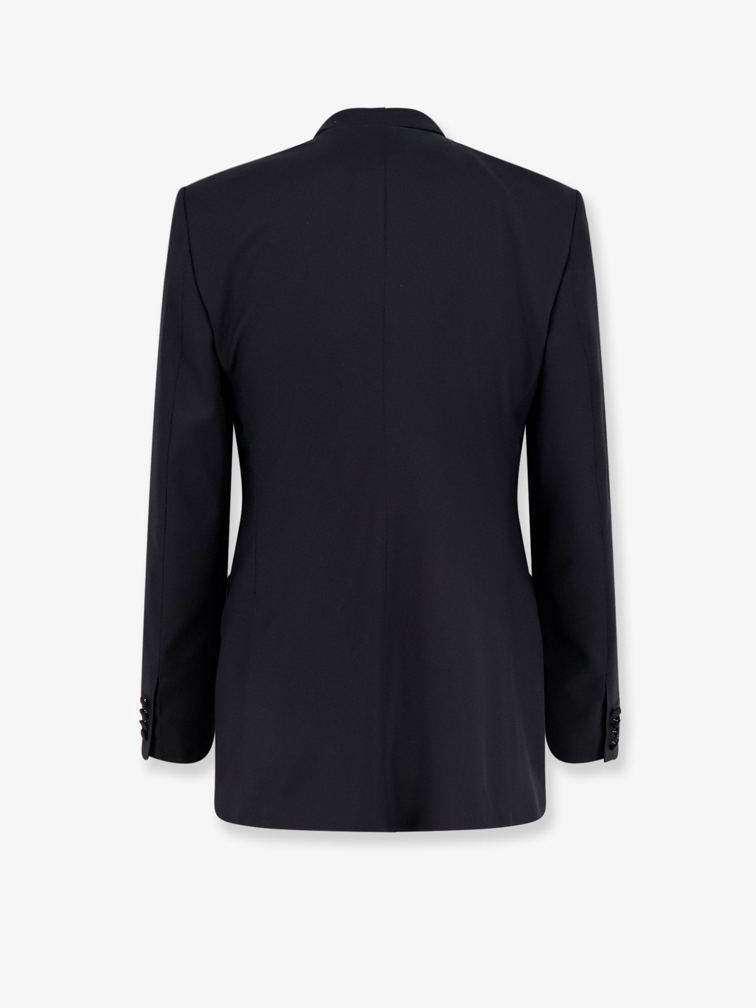 Dolce & Gabbana Double-Breasted Virgin Wool Blazer