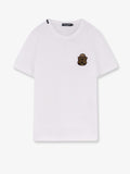 Dolce & Gabbana Cotton T-Shirt With Iconic Logo Patch