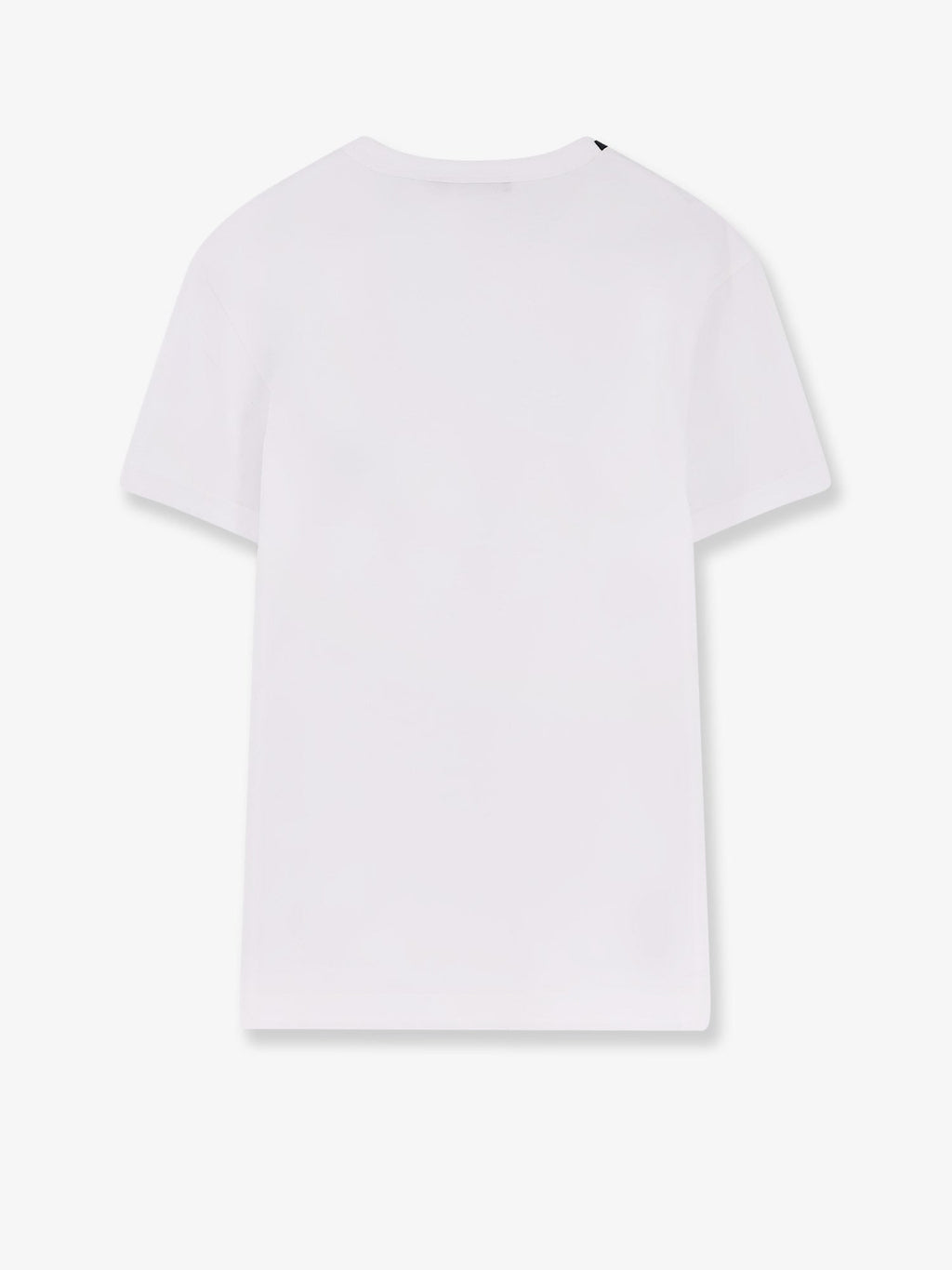 Dolce & Gabbana Cotton T-Shirt With Iconic Logo Patch