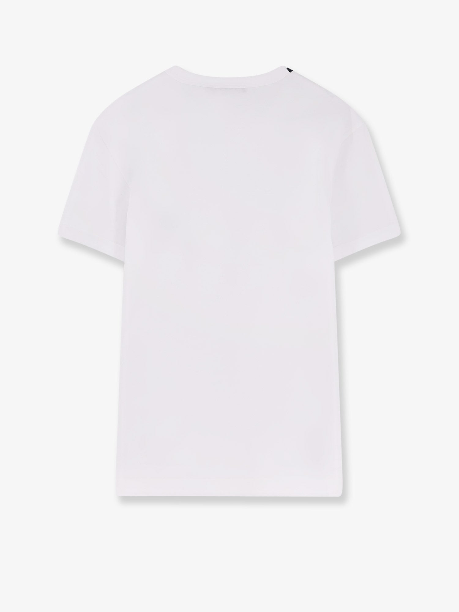 Dolce & Gabbana Cotton T-Shirt With Iconic Logo Patch