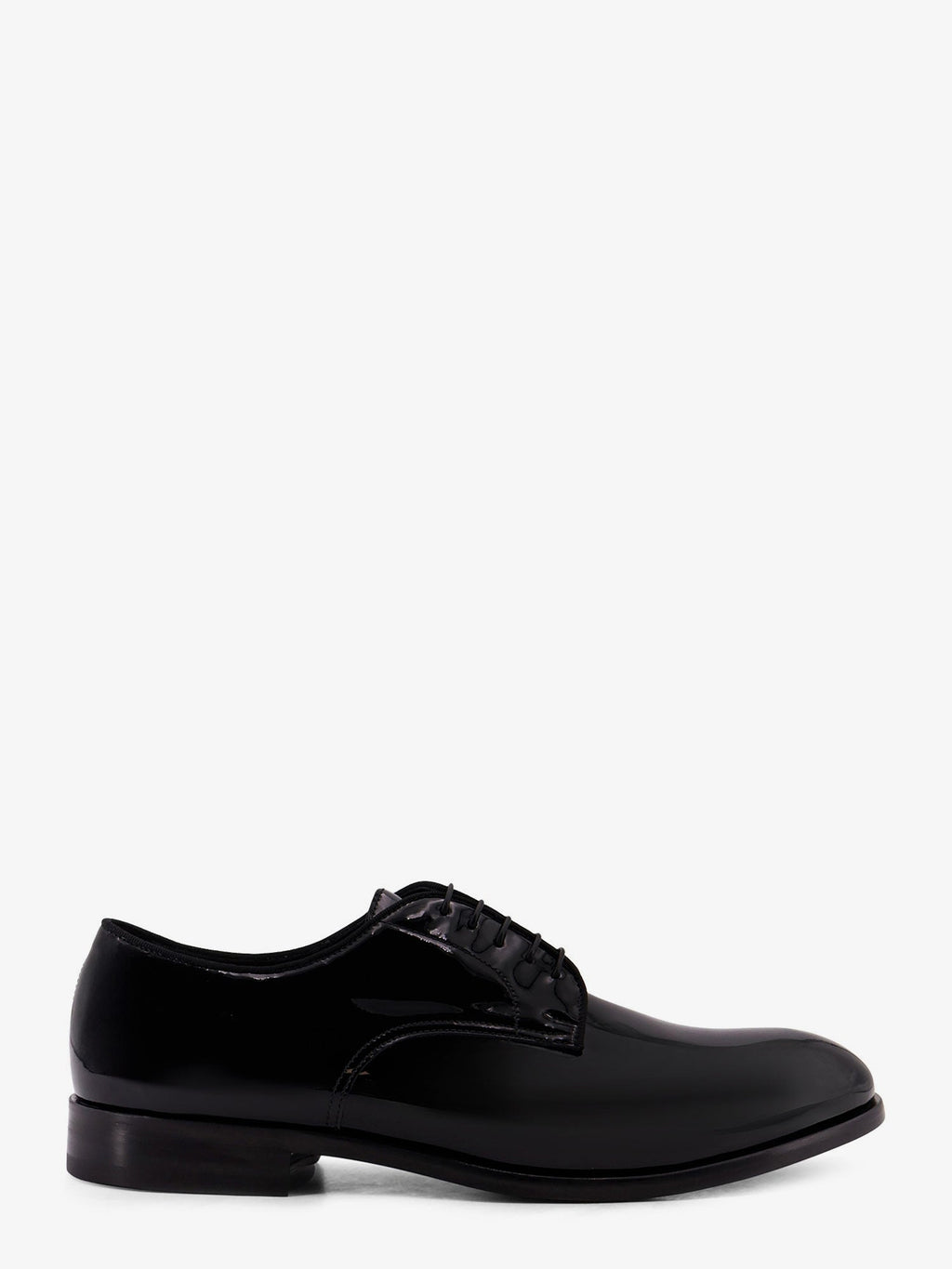 Doucal'S Patent Leather Lace-Up