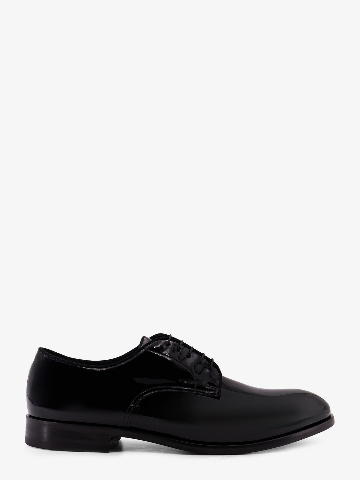 Doucal'S Patent Leather Lace-Up