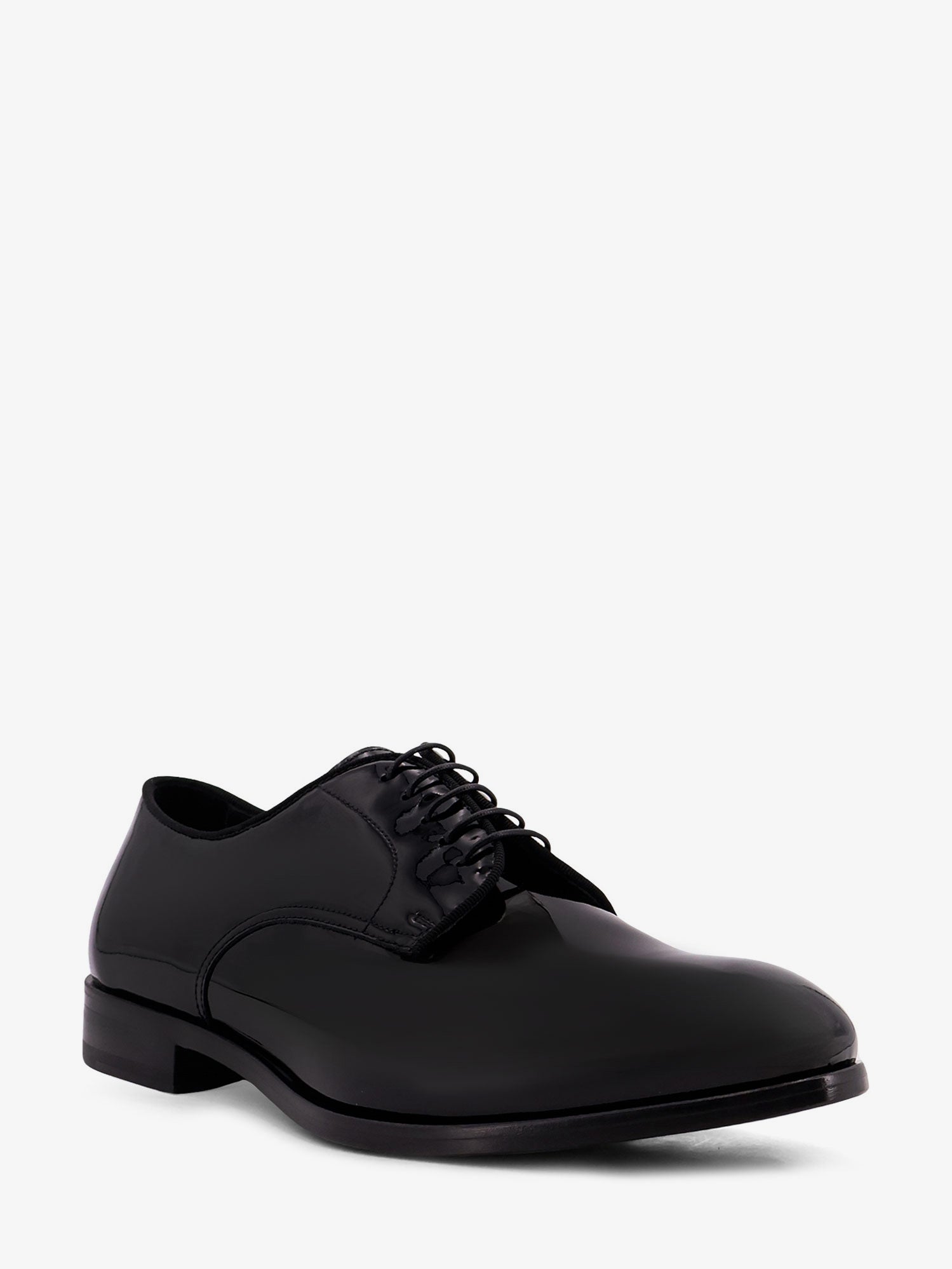 Doucal'S Patent Leather Lace-Up