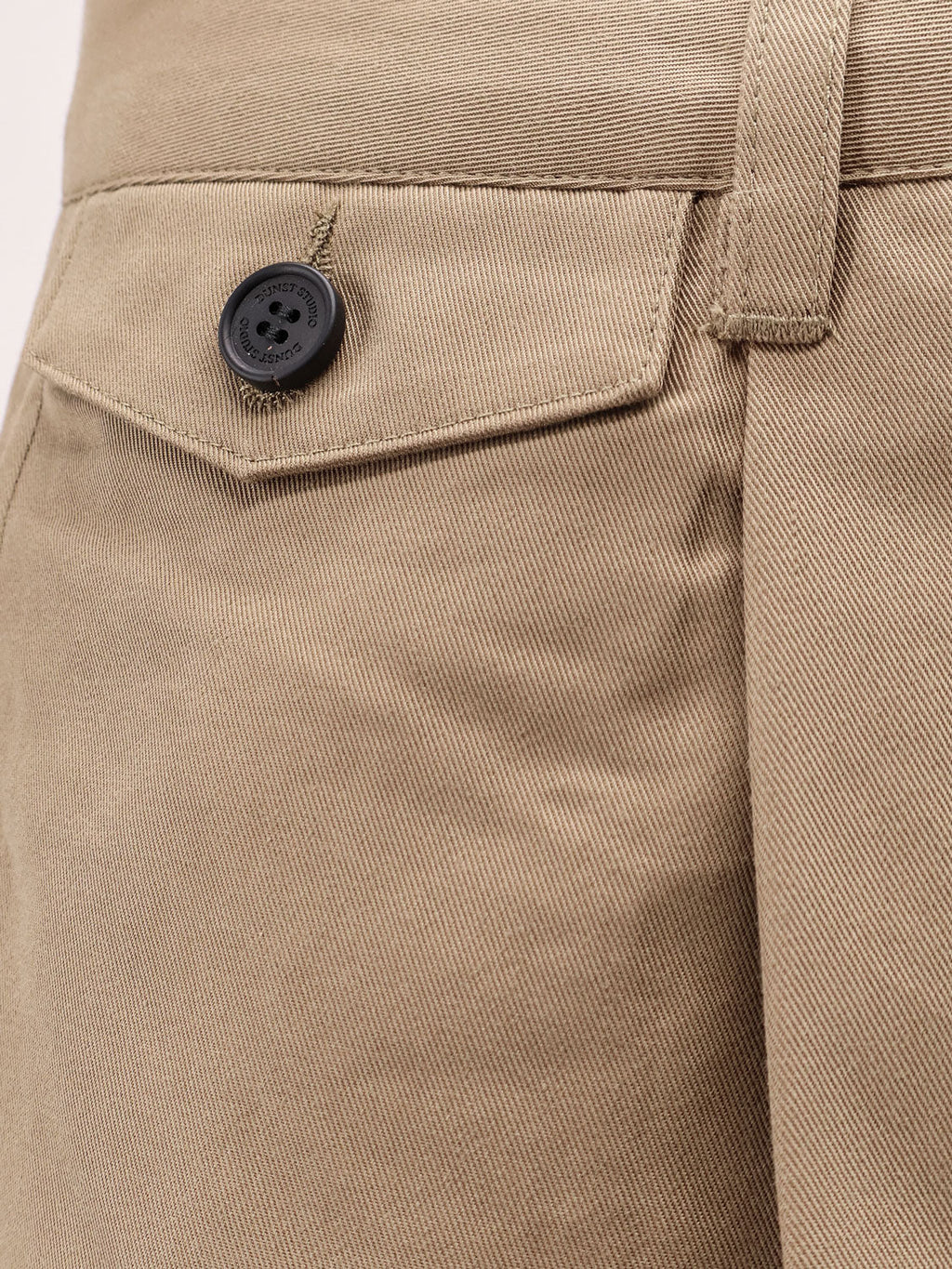 Dunst Pleated Chino Slacks Trousers