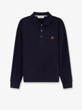 Dunst Cotton Polo Shirt With Logo Patch