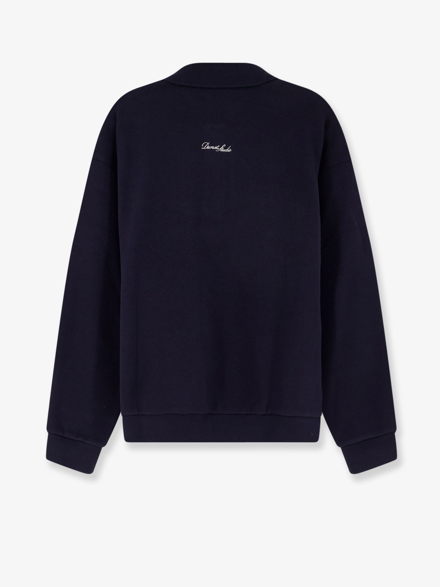 Dunst Cotton Polo Shirt With Logo Patch