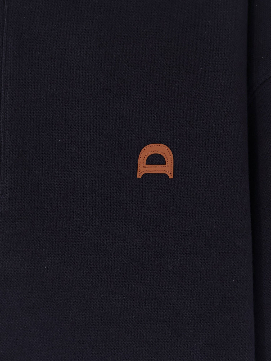 Dunst Cotton Polo Shirt With Logo Patch