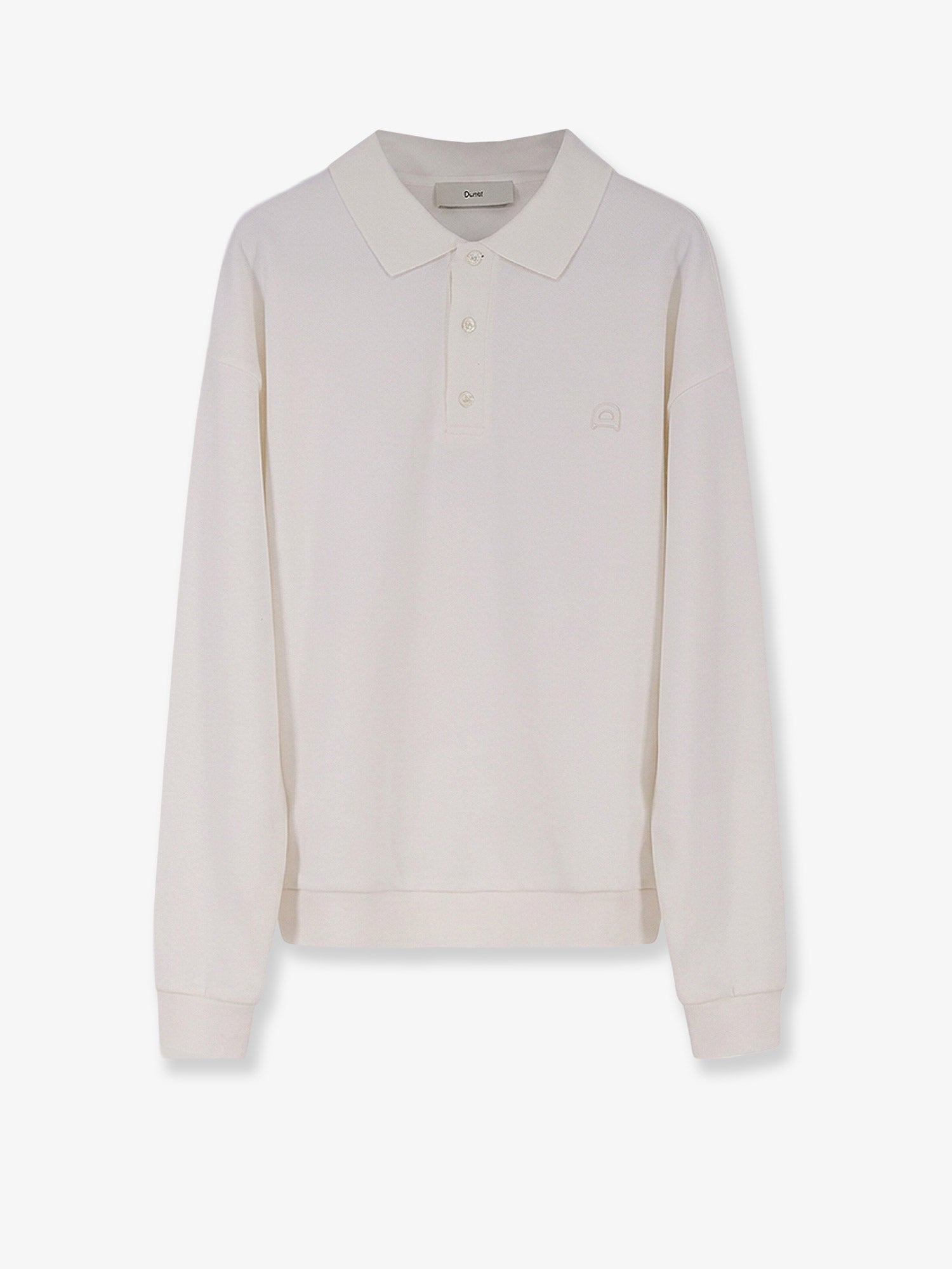 Dunst Unisex Polo Shirt With Logo Patch