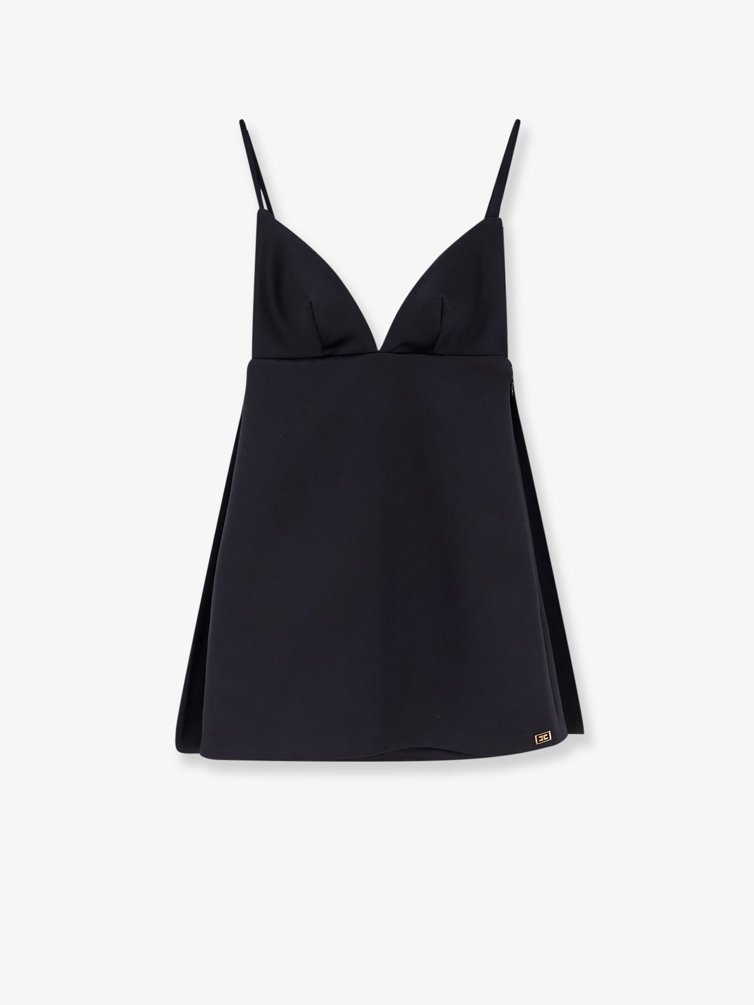 Elisabetta Franchi Daily Satin Mini Dress