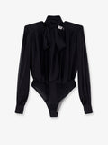 Elisabetta Franchi Silk Shirt With Body Detail