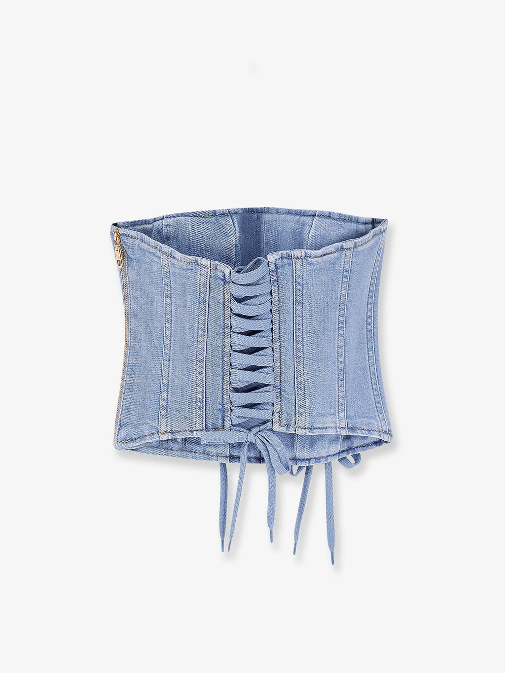 Elisabetta Franchi Urban Denim Bustier