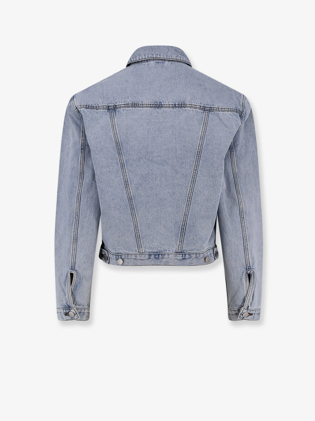 Entire Studios Denim Jacket With Padded Shoulder Pads