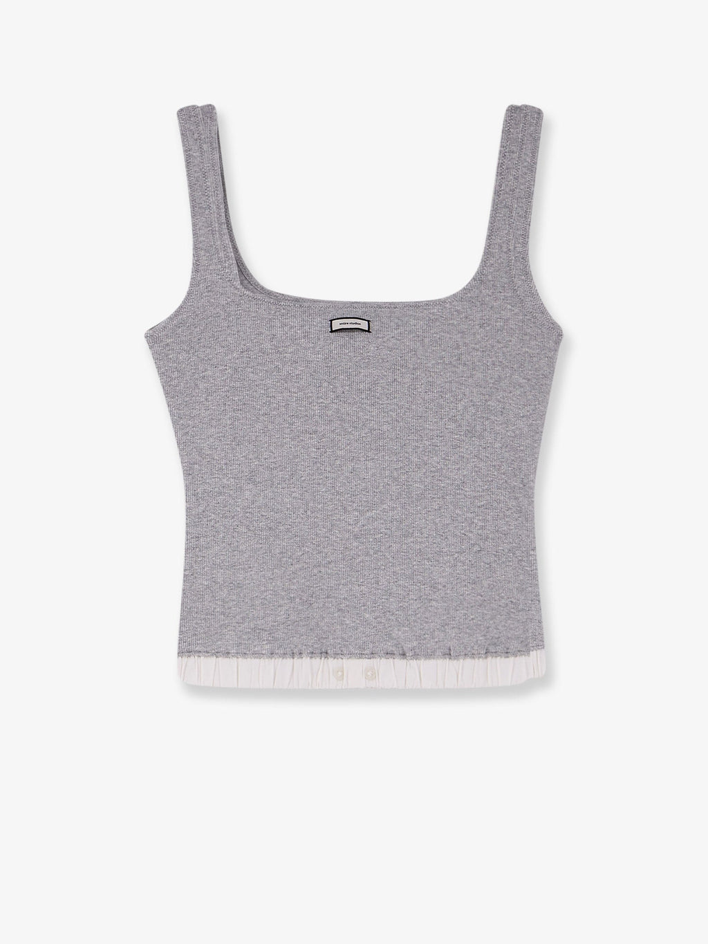 Entire Studios Ribbed Cotton Tank Top