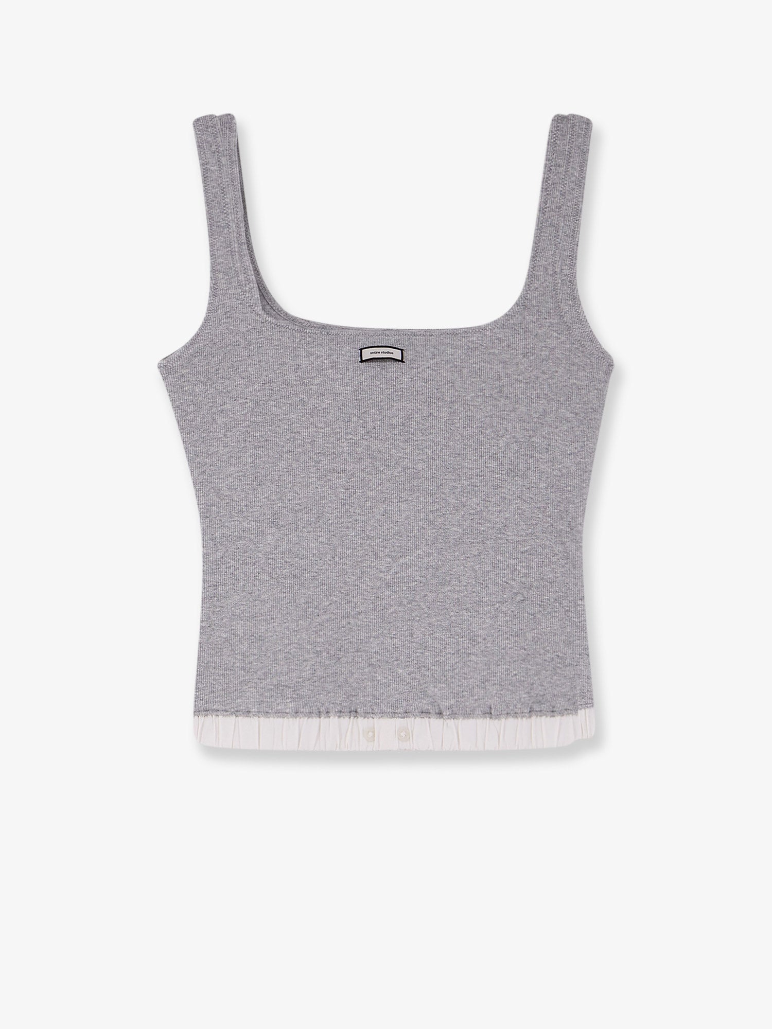 Entire Studios Ribbed Cotton Tank Top