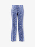 Etro Trousers With Iconic Print