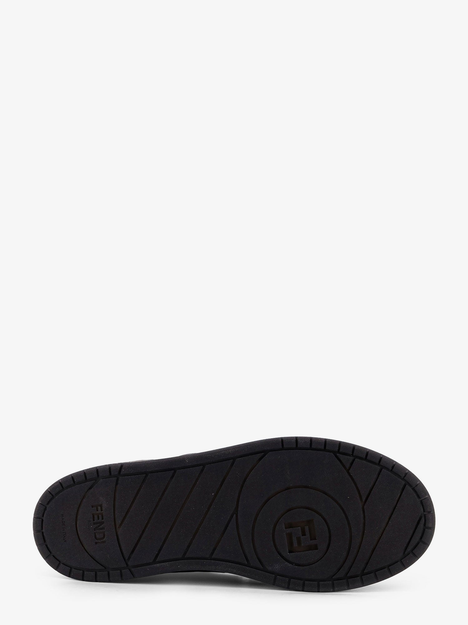 Fendi Fendi Match Sneakers In Ff Jacquard Fabric And Suede