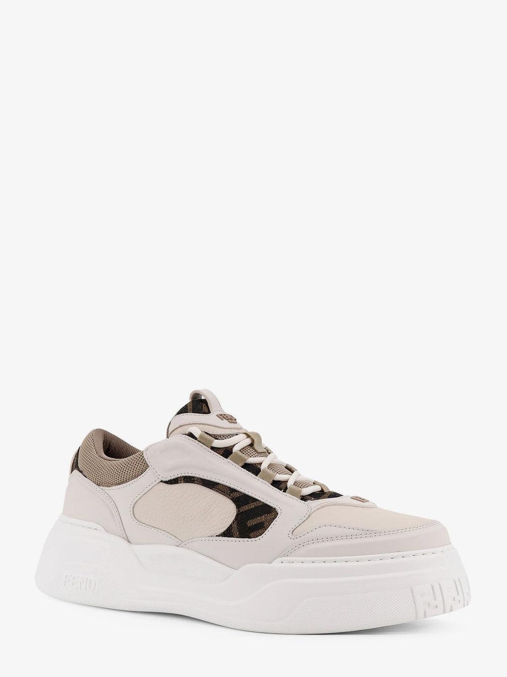 Fendi Fendi Force Leather Sneakers