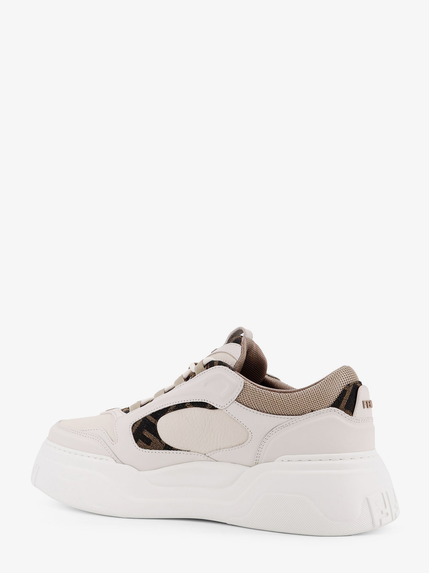 Fendi Fendi Force Leather Sneakers