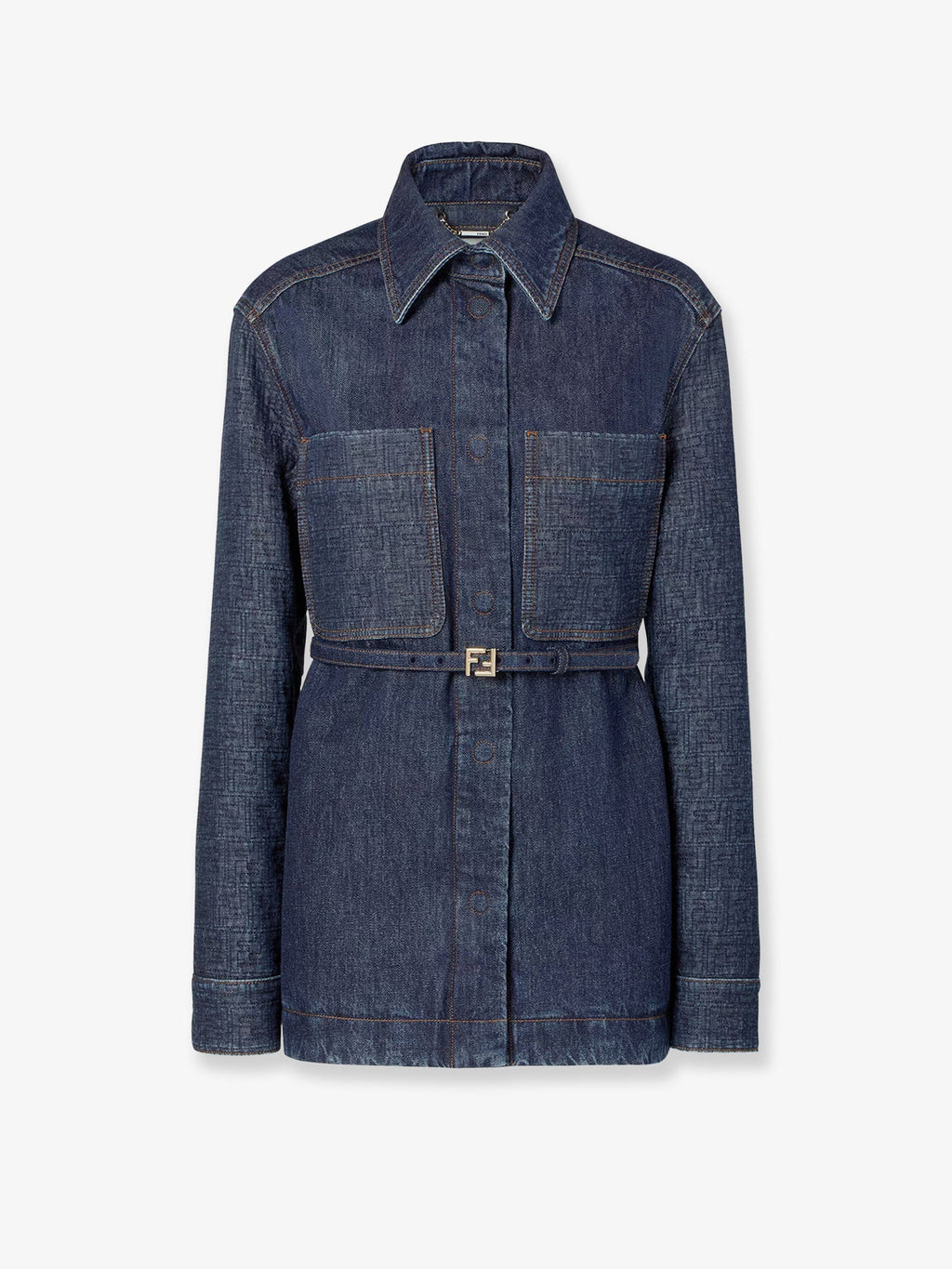 Fendi Ff Denim Jacket