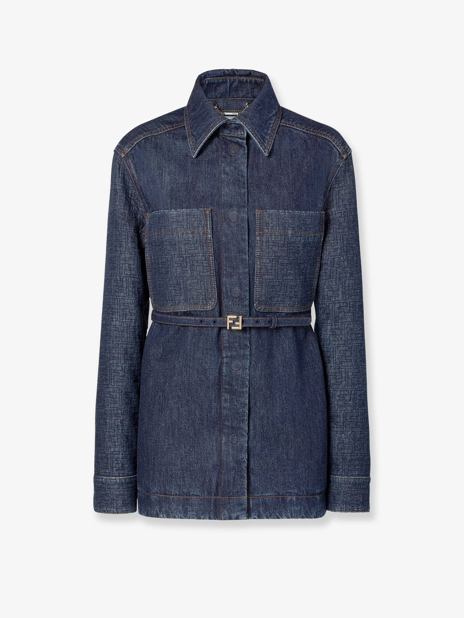 Fendi Ff Denim Jacket