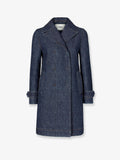 Fendi Ff Padded Denim Caban