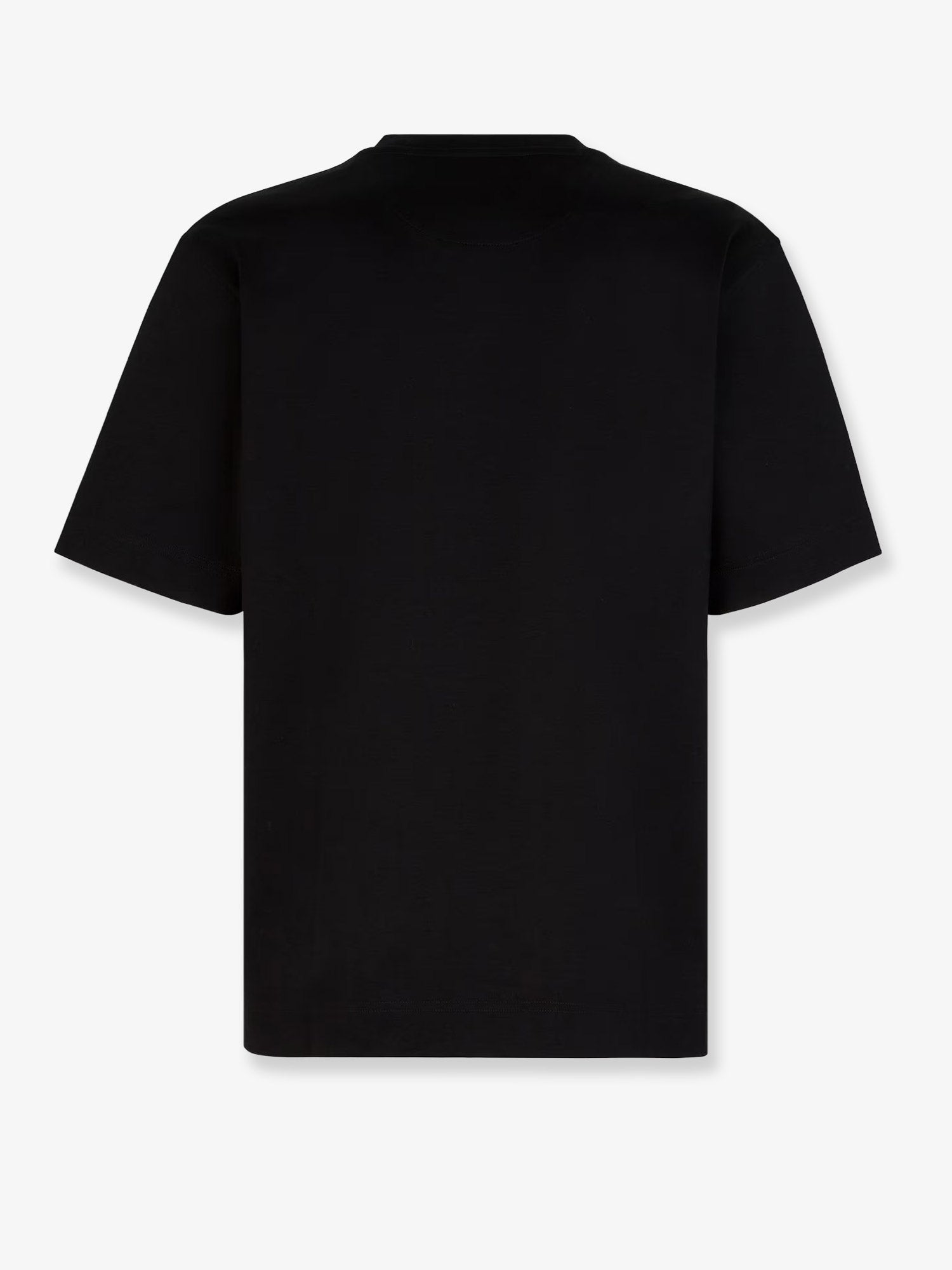 Fendi Cotton T-Shirt With Ff Detail