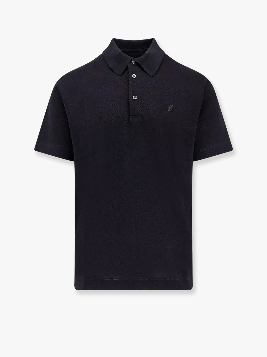 Givenchy PiquÃ© Cotton Polo Shirt With 4G Embroidery