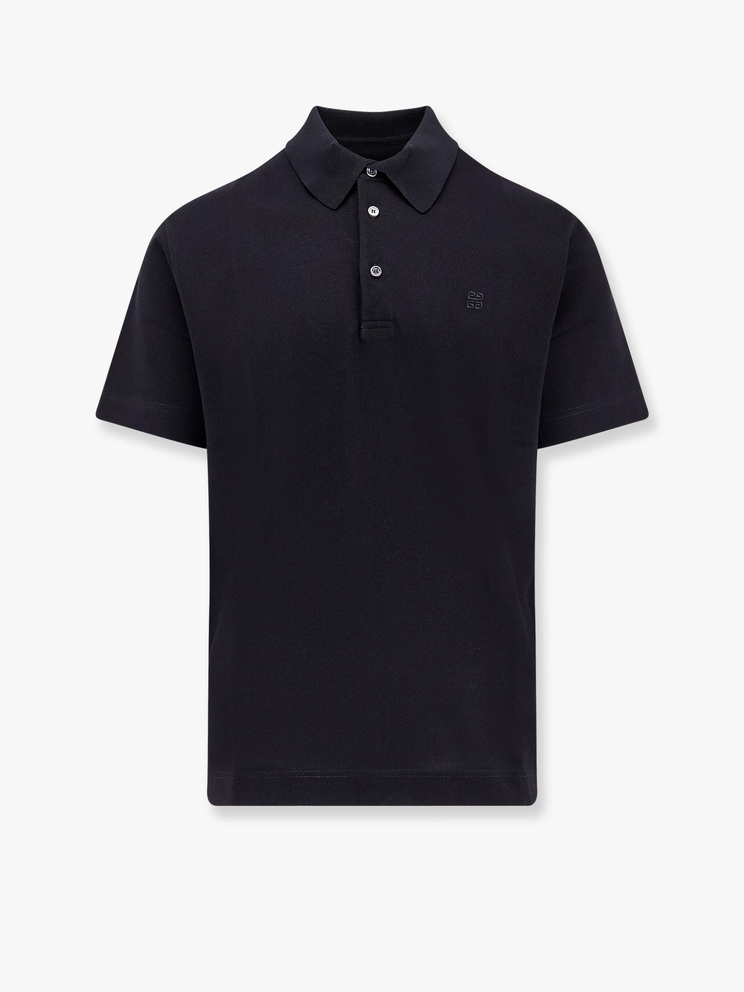 Givenchy PiquÃ© Cotton Polo Shirt With 4G Embroidery