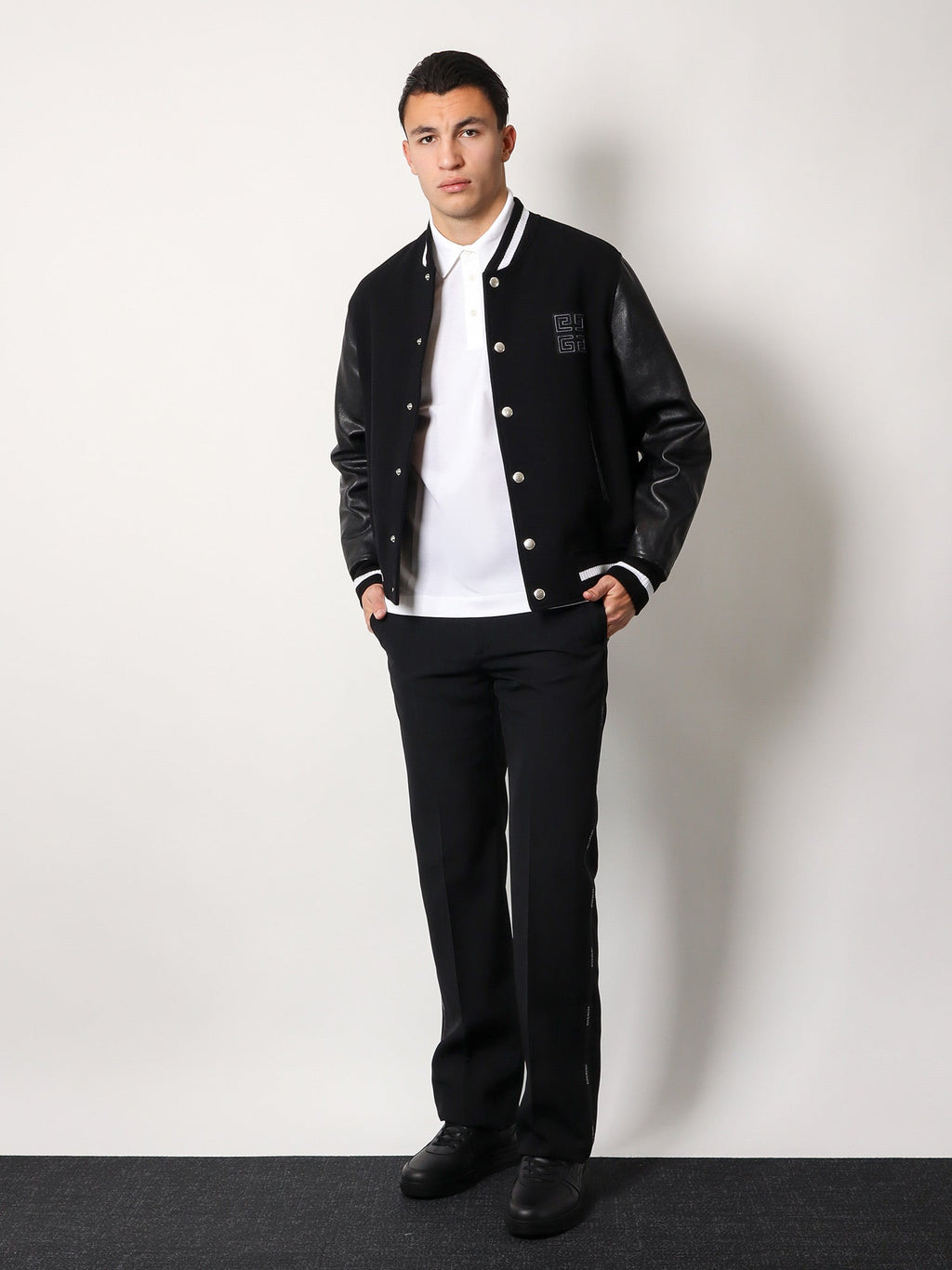 Givenchy PiquÃ© Cotton Polo Shirt With 4G Embroidery
